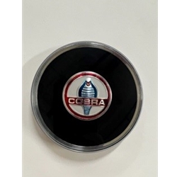 Emblem Cobra Steering Wheel Center Cap (Red, White & Blue)