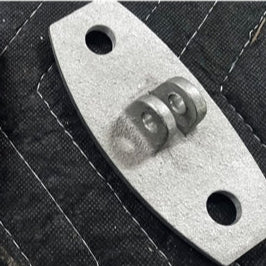 Brake or Clutch AC Pedal Pads, Aluminum