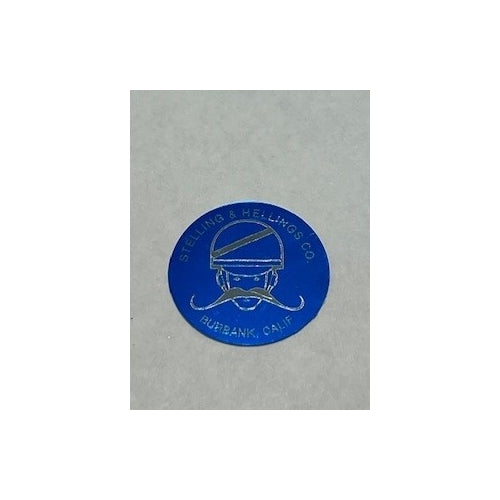 Decal Stelling's 1" Diameter