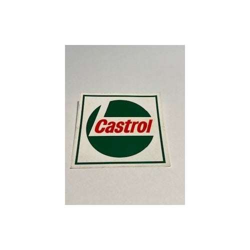 Decal Castrol 4" X 4" (Sold in Pairs)