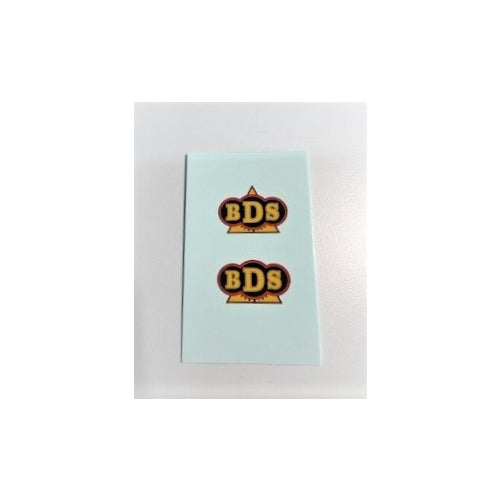 Decal BDS 1-3/4" x 2-3/4"