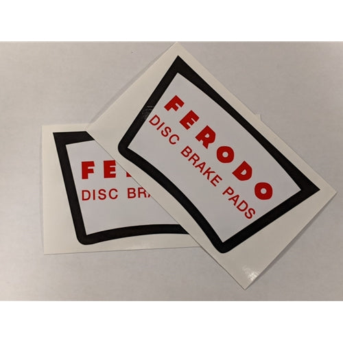 Decal Ferodo brake pads (sold in pairs)