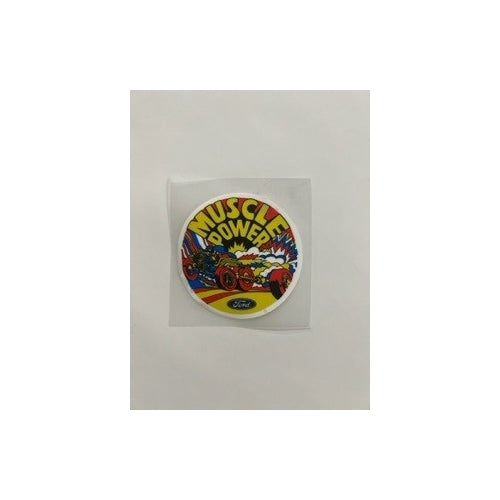 Decal Muscle Power Inside Window decal