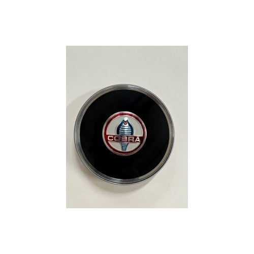 Cobra Steering Wheel Center Cap (Red, White & Blue)