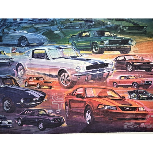 Poster George Bartell Mustang