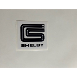 Decal Shelby Square 3.75" X 3.75"
