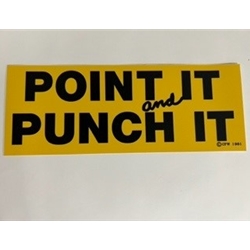 Decal Point It and Punch It