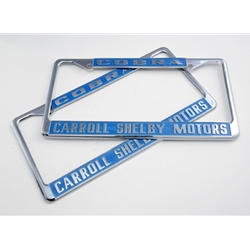 License Plate Frame (Caroll Shelby Motors)