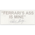 Ferrari's Ass is Mine Decal