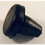 Rubber side curtain button
