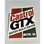 Decal Castrol GTX 3" x 4"
