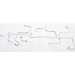 Shelby, performance, Cobra, Brake Line Set 289 Stainless Steel, includes clutch line